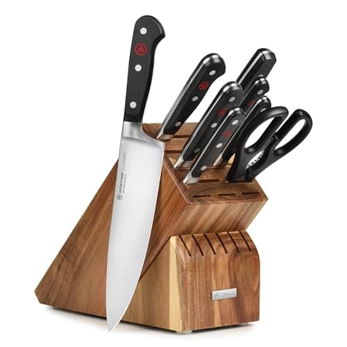 Wüsthof Classic 9-Piece Knife Block Set